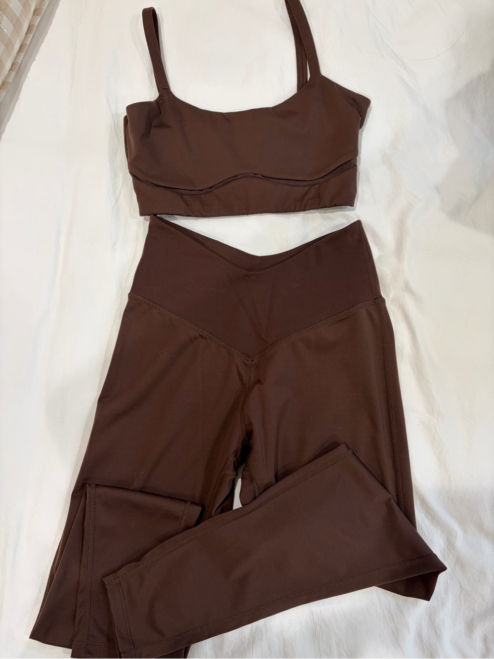 Brown Two Piece Active Set